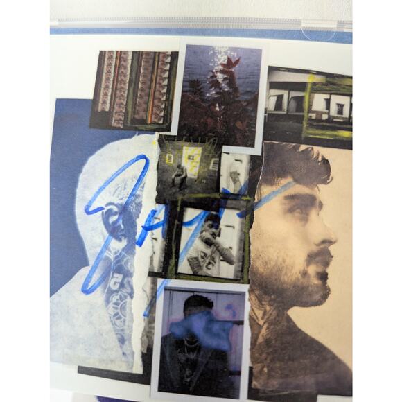 Zayn Room Under The Stairs CD Hand Signed Insert New One Direction 1D